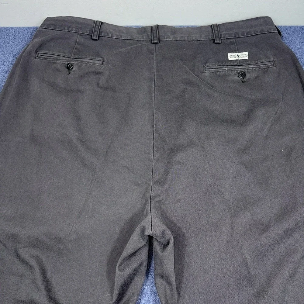 Vintage Polo Ralph Lauren Chino Andrew Pant Mens 40x24 Pleated 90s